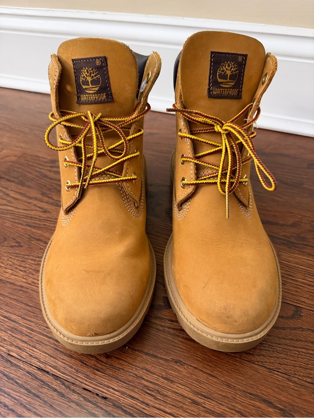 Timberland Wheat Nubuck Men's Lace-Up Work Boots